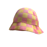 Pink Checkered Pride Collection Bucket Hat