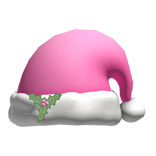 Pink Christmas Santa Hat