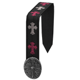 Pink Chrome Shoulder Belt