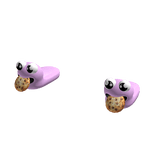 Pink Cookie Muncher Slippers