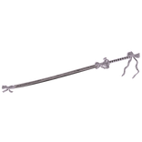 pink coquette sword with ribbens right waist