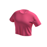 ♡ Pink Cropped Shirt