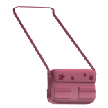 Pink crossbody bag
