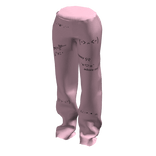 Pink Cute Baggy Sweatpants