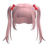 Pink Cute Pigtails