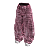 Pink Denim Low Rise Y2K Baggy Jeans