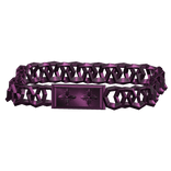 Pink Double Chrome Emo Bracelet