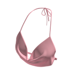 Pink Draped Halter Top