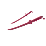 Pink Dual Wield Katanas