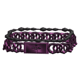 Pink Emo Chrome Bracelet