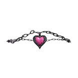 Pink Emo Gothic Heart Locket 1.0