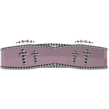 pink emo piercing studded top 