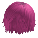 pink emo vkei anime hair