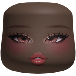 Pink Eyed Blossom Girl Makeup (Cheeks)