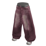 Pink Faded Jeans