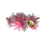 Pink Flower Floral Crown For Spring Fairy Picnic