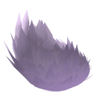 pink fluffy bunny tail