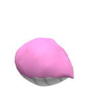 Pink Fluffy Moth Abdomen