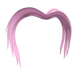 Pink Fluffy Scene Hair Extensions