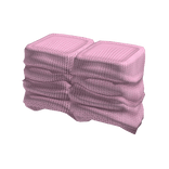Pink Fluffy Wrinkled Ruffled Leg Warmers