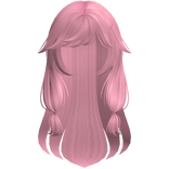 Pink Fox Strands Long Hair