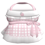 Pink Gingham Spring Cutesy Kawaii Strawberry Dress
