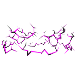 Pink Glitched Lightning Aura Top