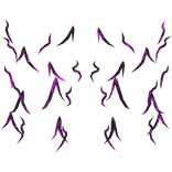 Pink Glitched Spiky Aura Bottom