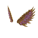 Pink Gold Wings