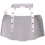 pink gothic emo spiked lace bustle skirt 3.0