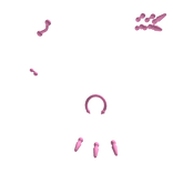 Pink Gothic Piercing 