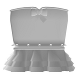 Pink Gothic Ribbed Heart Corset Dress