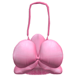 ❀ pink gyaru fairy tropical orchid flower purse