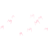 Pink HA HA HA Evil Cute Laugh [Animated]