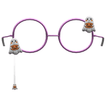 pink halloween ghost eyewear