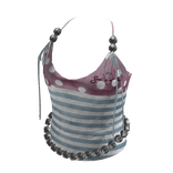 Pink Halter Bow Tied Top