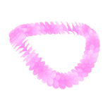 Pink Hawaiian Lei Necklace - 3.0