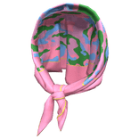 Pink Head Scarf Wrap 🫐