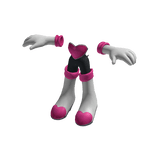 Pink heart outfit shirt