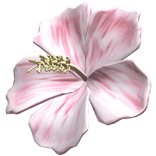 Pink Hibiscus Summer Hair Flower
