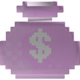 Pink Jackpot Robux Bag | Addon