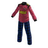 Pink JEGS Racing Jacket & Pajama Pants