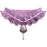 Pink Jester Neck Ruffle 3.0