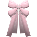 pink jirai kei pastel kawaii cute front bow ribbon