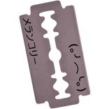 ♡꒰Pink Kaomoji Razor Prop꒱