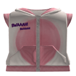 Pink Kawaii Bunny Hood Vest