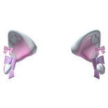 ♡ pink kitty ears
