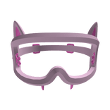 pink kitty goggles