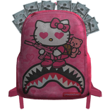 Pink KITTY Money Shark Backpack