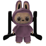 Pink Labubu Monster Backpack 